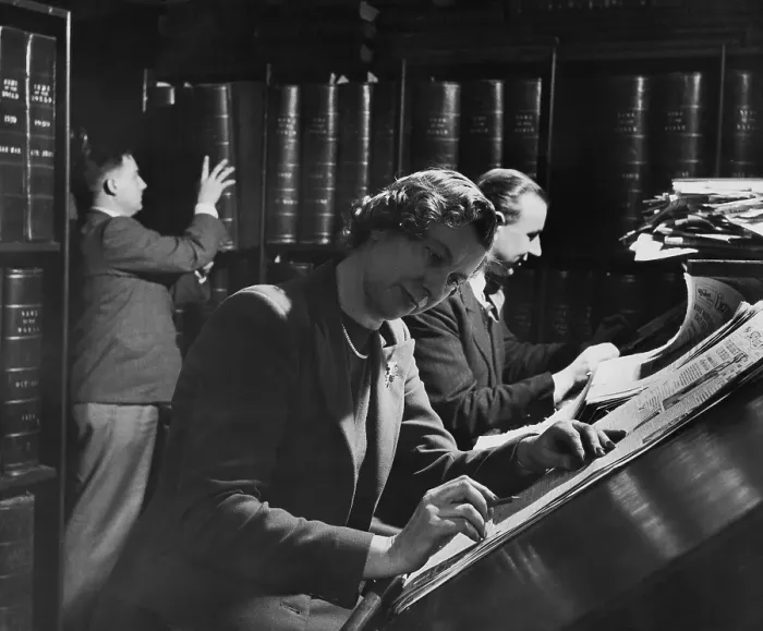 Framed Print : News Of The World Library Framed Print : News Of The World Library