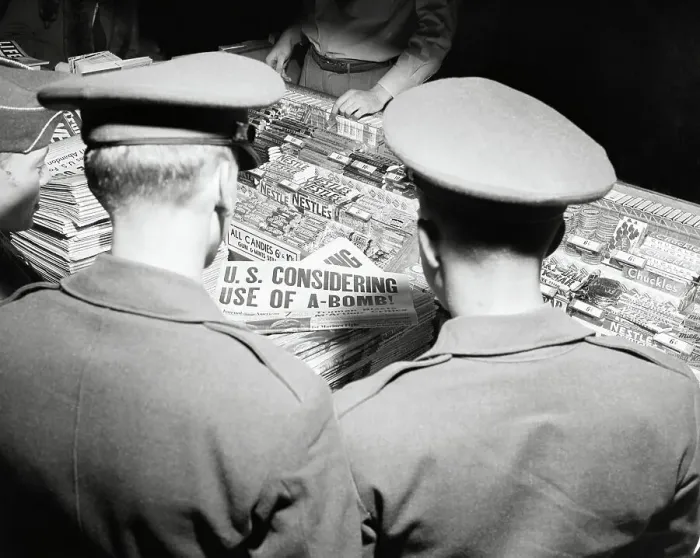 Framed Print : Newspaper Headlines In New York Framed Print : Newspaper Headlines In New York