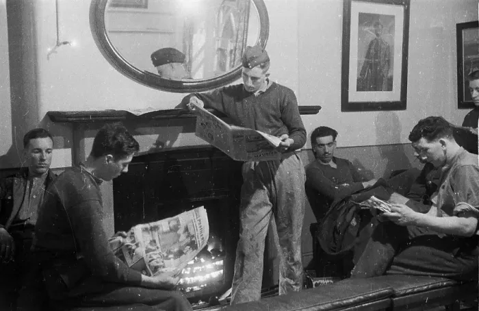 Framed Print : Newspaper Time