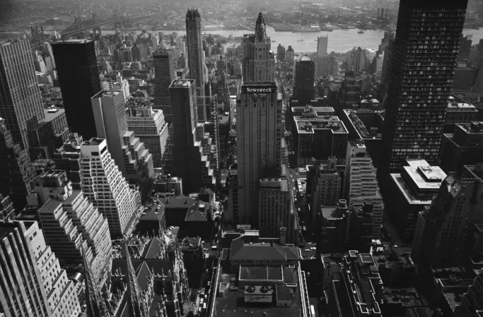 Framed Print : Newsweek Building Framed Print : Newsweek Building