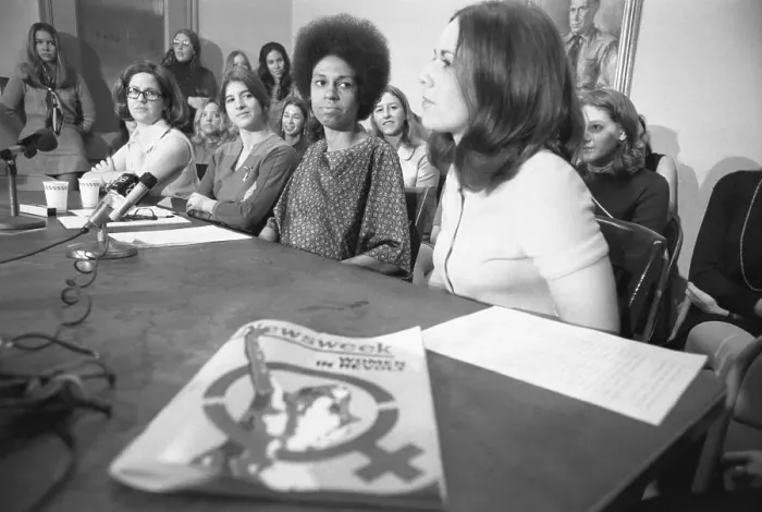 Framed Print : Newsweek Women Fed Up with Male System Framed Print : Newsweek Women Fed Up with Male System