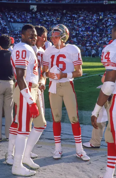 San Francisco 49ers Print - Nov 1988 Jack Murphy Stadium. Art