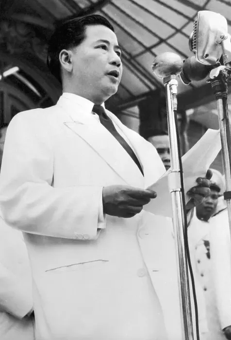 Framed Print : Ngo Dinh Diem Speaking into a Microphone Framed Print : Ngo Dinh Diem Speaking into a Microphone