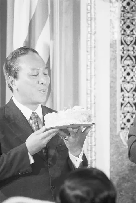 Framed Print : Nguyen Van Thieu Blowing Out Candle Framed Print : Nguyen Van Thieu Blowing Out Candle