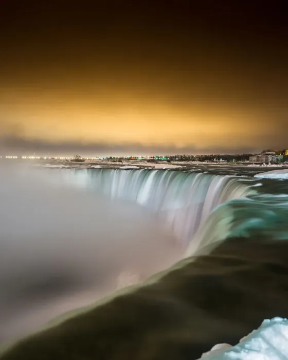 Framed Print : Niagara Falls at night Framed Print : Niagara Falls at night