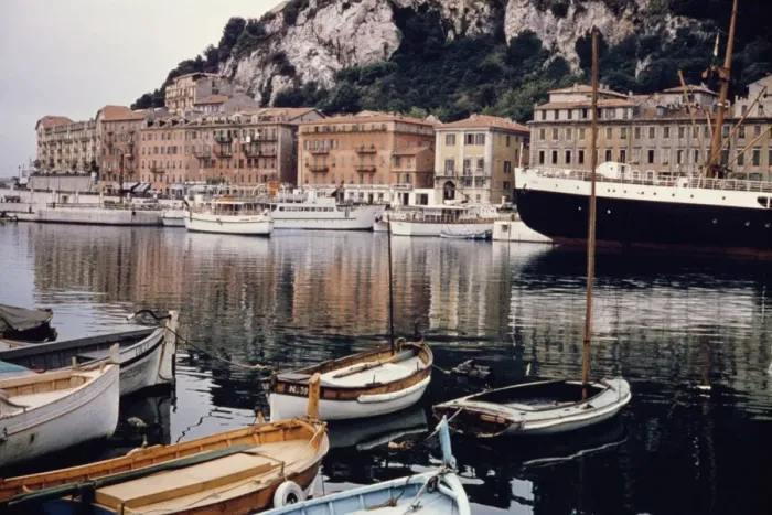 Framed Print : Nice Harbour Framed Print : Nice Harbour