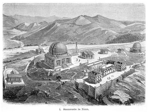 Nice Observatory engraving 1895