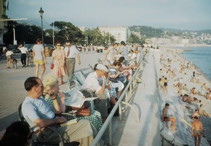 Framed Print : Nice Seafront Framed Print : Nice Seafront