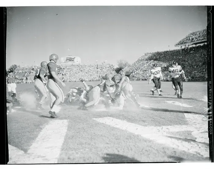 Framed Print : Nick McKeithan Scoring a Touchdown Framed Print : Nick McKeithan Scoring a Touchdown