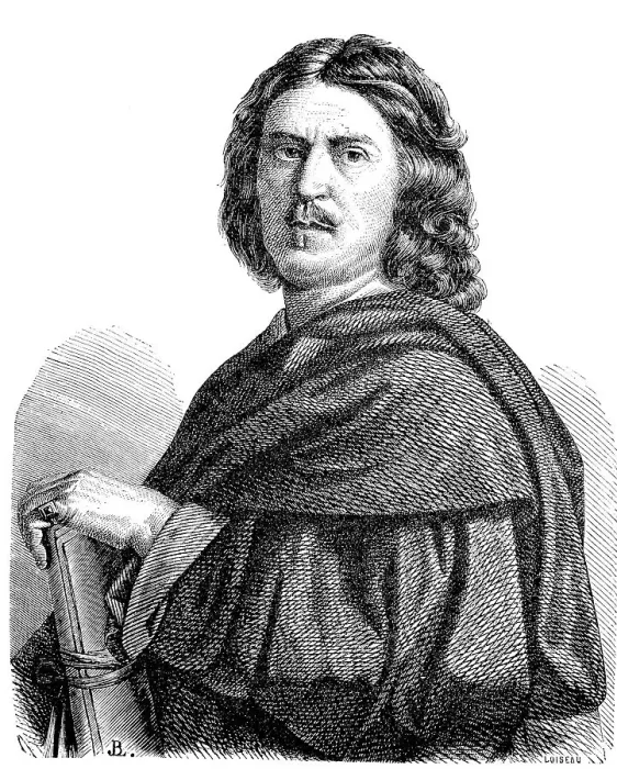 Framed Print : Nicolas Poussin, 1594 to 1665, was the leading painter of the classical French Baroque style, France, Historic, digitally restored reproduction of a 19th century original, exact original date not known