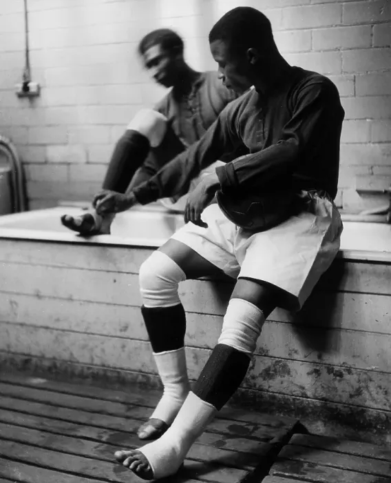 Framed Print : Nigerian Players