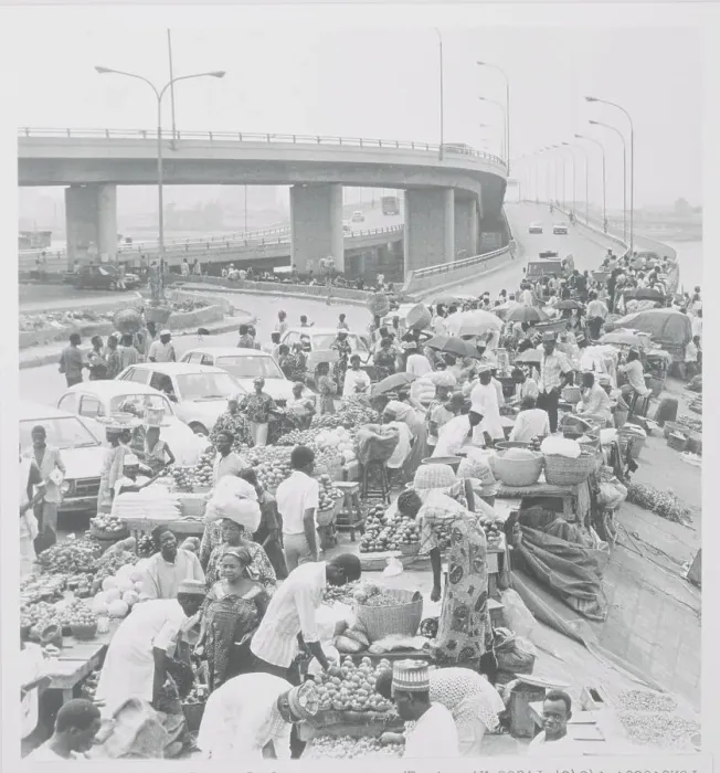 Framed Print : Nigerian Street Market Framed Print : Nigerian Street Market
