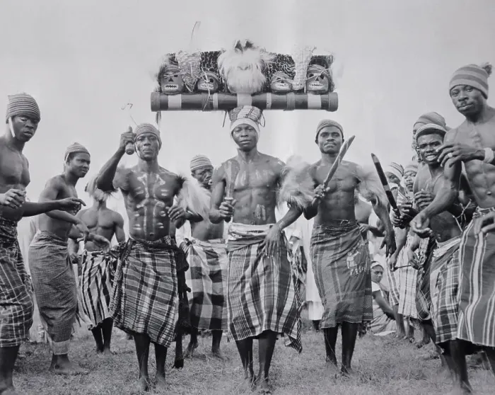 Framed Print : Nigerian Warriors Dancing Framed Print : Nigerian Warriors Dancing