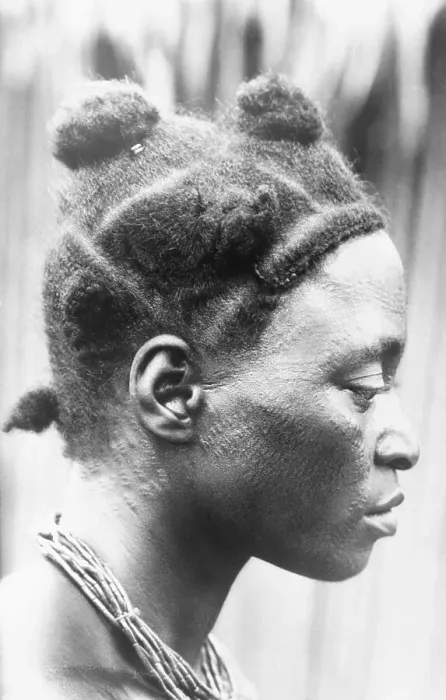 Framed Print : Nigerian Woman Wearing Native Hairstyle Framed Print : Nigerian Woman Wearing Native Hairstyle