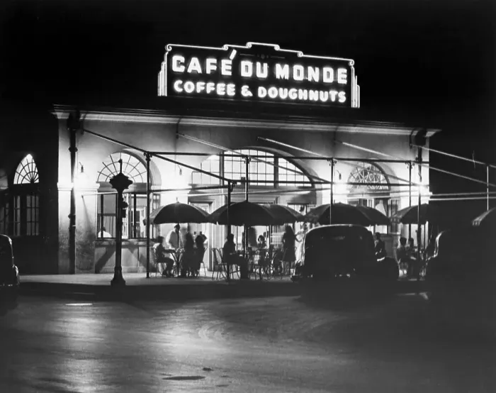 Framed Print : Night Coffe Shop With Drive-In Service Framed Print : Night Coffe Shop With Drive-In Service