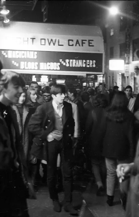 Framed Print : Night Owl Cafe Exterior Framed Print : Night Owl Cafe Exterior