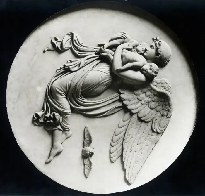 Framed Print : The Night Relief Sculpture Framed Print : The Night Relief Sculpture