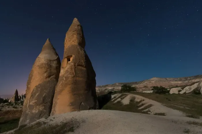 Framed Print : Night shot of Cappadocia Framed Print : Night shot of Cappadocia