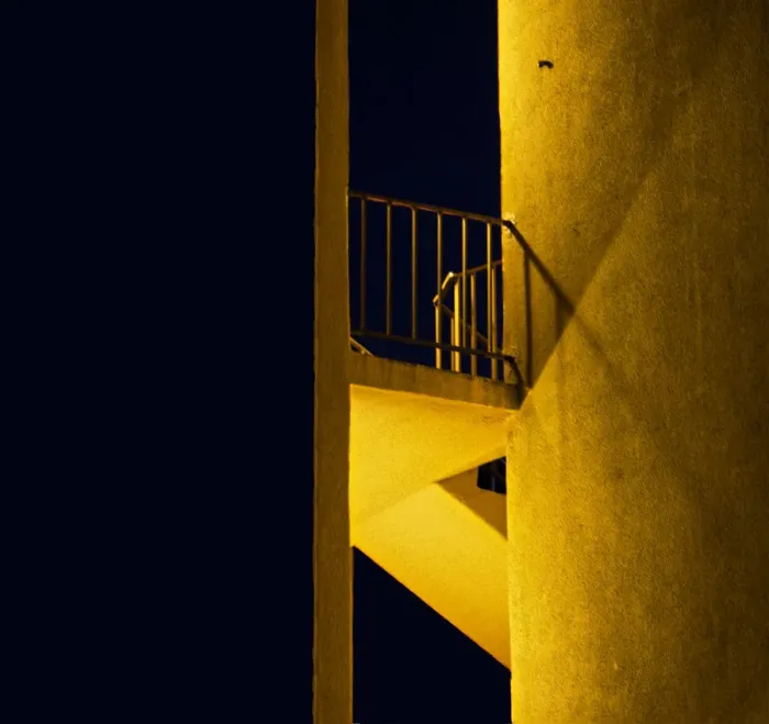 Framed Print : Night Stairs Framed Print : Night Stairs