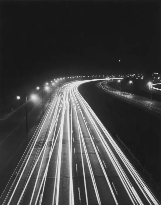 Framed Print : Night Traffic Framed Print : Night Traffic