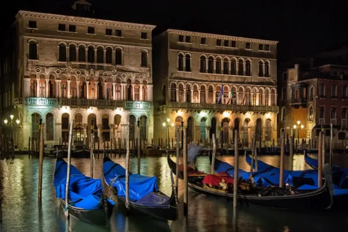 Framed Print : Night at Venice Framed Print : Night at Venice