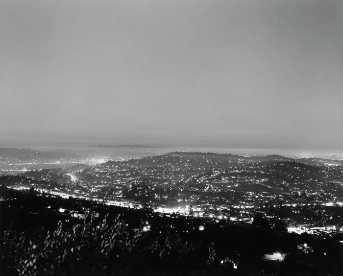 Framed Print : Nightfalls Over Los Angeles Framed Print : Nightfalls Over Los Angeles
