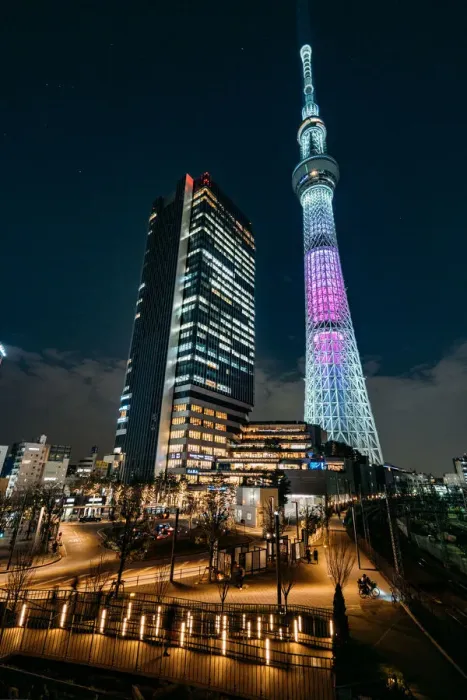 Framed Print : Nightview of Tokyo SkyTree in Japan Framed Print : Nightview of Tokyo SkyTree in Japan