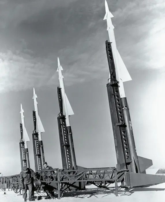 Framed Print : Nike Missiles Framed Print : Nike Missiles
