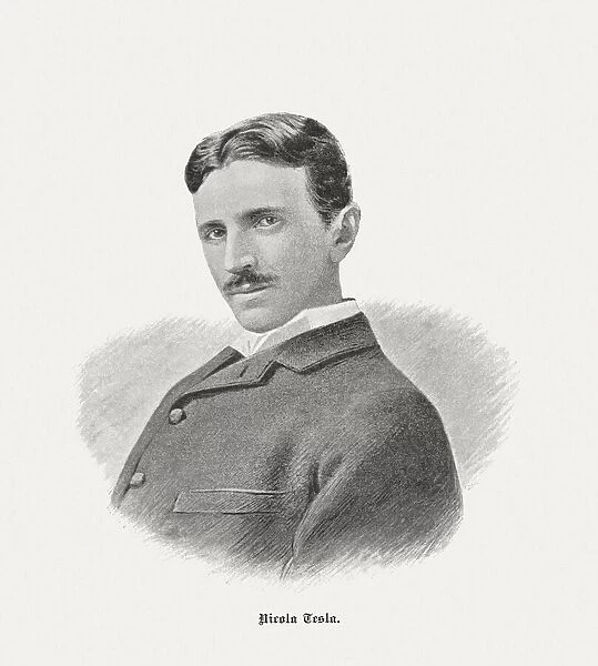 Nikola Tesla (1856-1943), Serbian-American inventor and electrical engineer