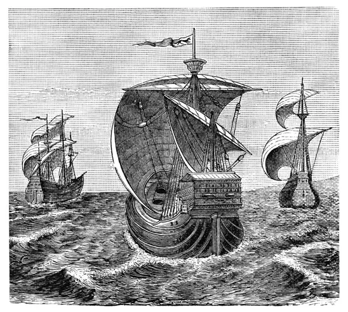 Framed Print : Nina, Pinta and Santa Maria - Christopher Columbus ships Framed Print : Nina, Pinta and Santa Maria - Christopher Columbus ships
