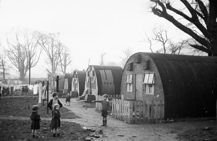 Framed Print : Nissen Huts Framed Print : Nissen Huts