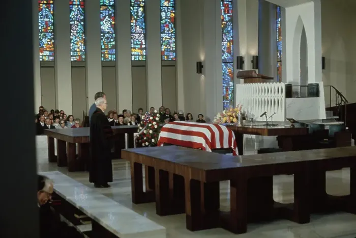 Framed Print : Nixon at J. Edgar Hoover's Funeral Framed Print : Nixon at J. Edgar Hoover's Funeral