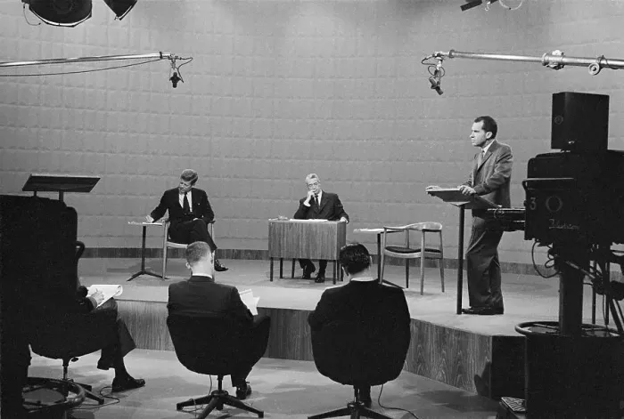 Framed Print : Nixon- Kennedy Presidential Debate Framed Print : Nixon- Kennedy Presidential Debate
