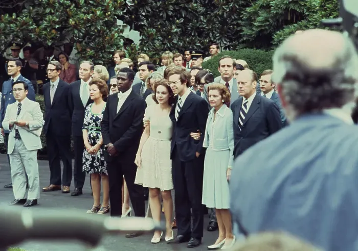 Framed Print : Nixon Leaving White House Framed Print : Nixon Leaving White House