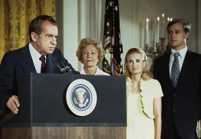 Framed Print : Nixon's Last Day At The White House Framed Print : Nixon's Last Day At The White House