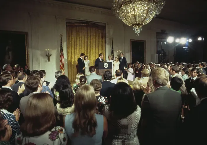 Framed Print : Nixon's Last Day At The White House Framed Print : Nixon's Last Day At The White House