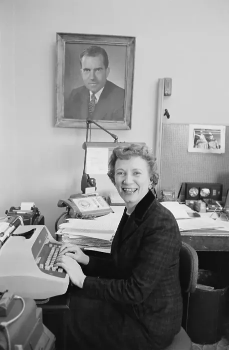 Framed Print : Nixon's Secretary Rose Mary Woods Framed Print : Nixon's Secretary Rose Mary Woods