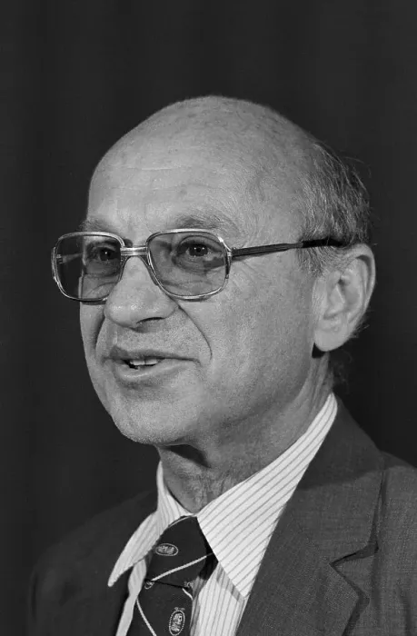Framed Print : Nobel Prize Winner Milton Friedman