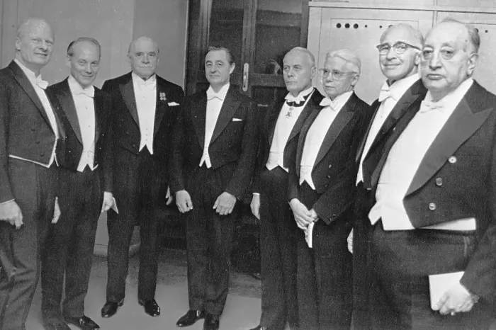 Framed Print : Nobel Prize Winners of 1967 Framed Print : Nobel Prize Winners of 1967