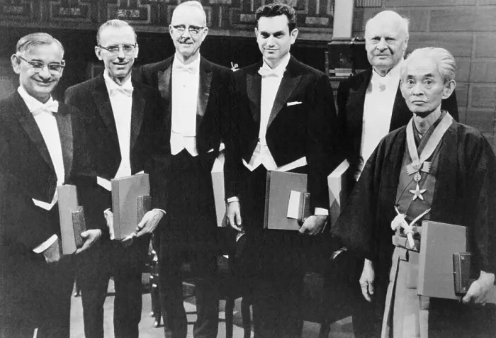 Framed Print : Nobel Prize Winners of 1968 Framed Print : Nobel Prize Winners of 1968