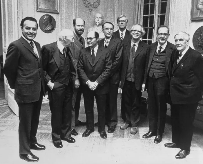 Framed Print : Nobel Prize Winners for 1978 Framed Print : Nobel Prize Winners for 1978