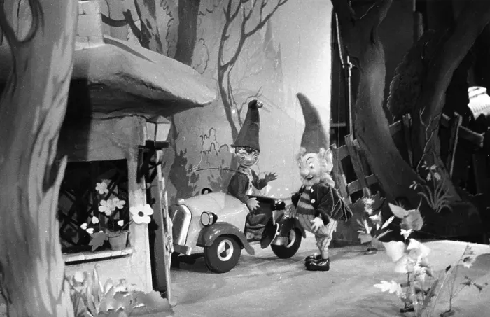 Framed Print : Noddy and Big Ears in the television programme The Adventures Of Noddy Framed Print : Noddy and Big Ears in the television programme The Adventures Of Noddy