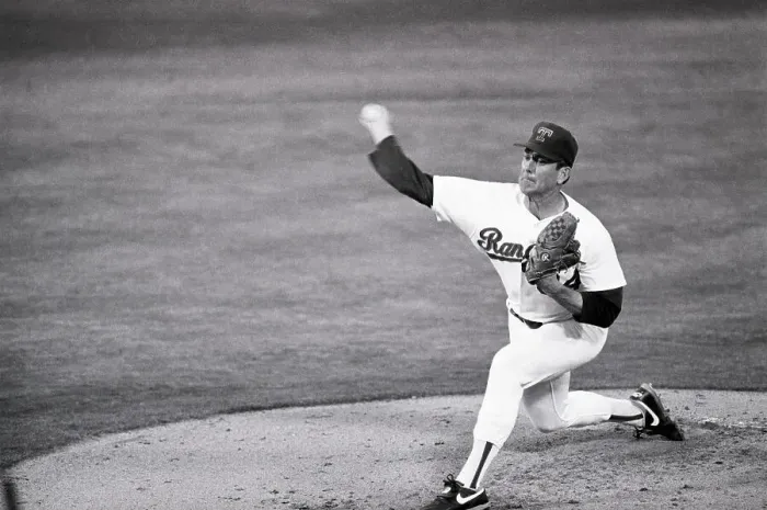 Framed Print : Nolan Ryan Pitching For Rangers Framed Print : Nolan Ryan Pitching For Rangers