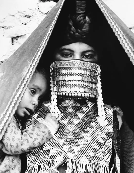 Framed Print : Nomadic Woman in a Veil Framed Print : Nomadic Woman in a Veil