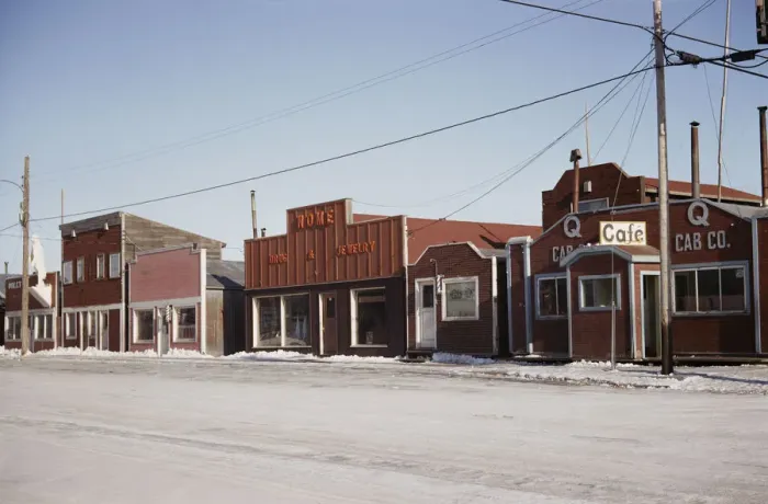 Framed Print : Nome Street