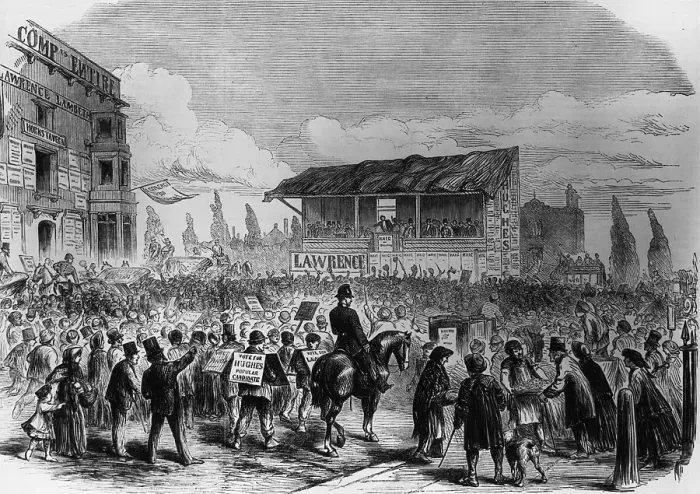 Framed Print : Nomination Day