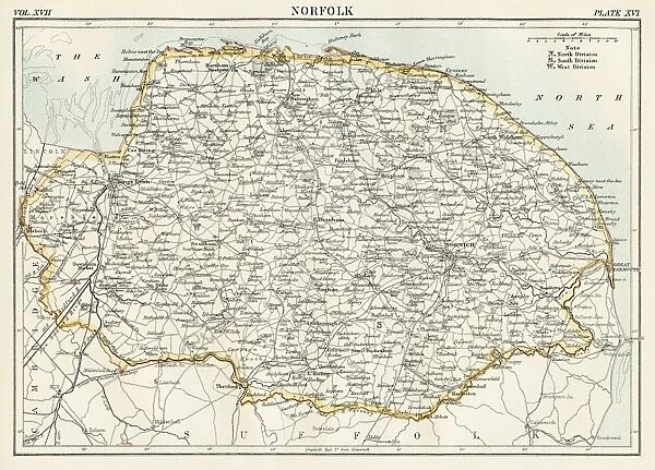 Norfolk map 1884