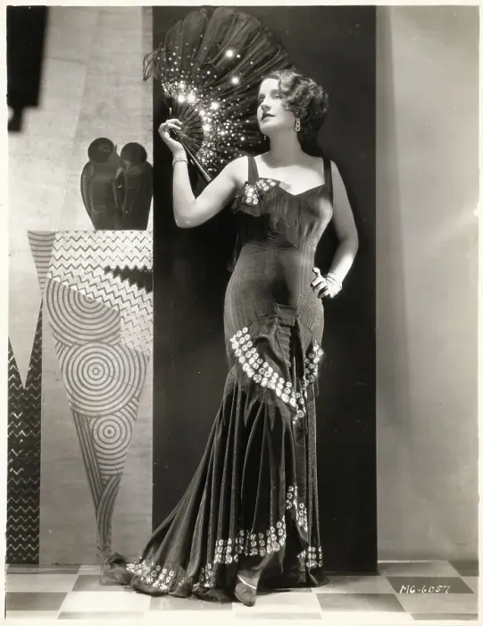 Framed Print : Norma Shearer In Evening Gown W / Fan Framed Print : Norma Shearer In Evening Gown W / Fan