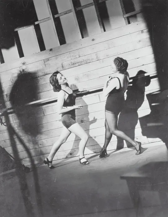 Framed Print : Norma Shearer Learning Dance Moves from Agnes De Mille Framed Print : Norma Shearer Learning Dance Moves from Agnes De Mille