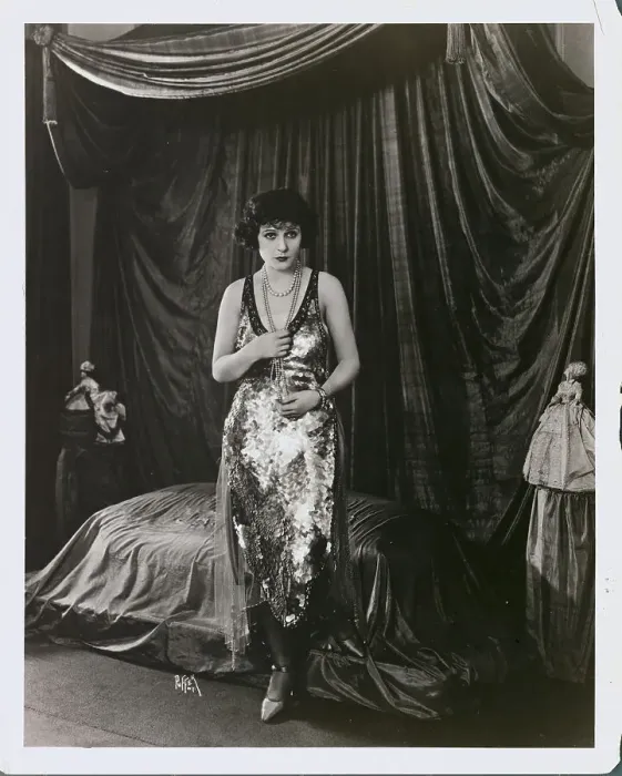 Framed Print : Norma Talmadge Posing with Pearls Framed Print : Norma Talmadge Posing with Pearls